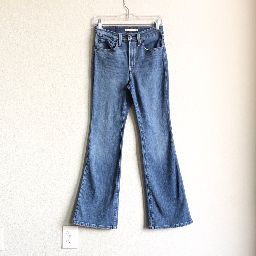 Levi’s Womens 726 Flare Jeans Stretch Denim 27 Cowgirl Western Y2K Country